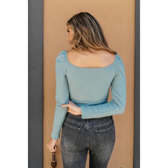 NEW CELESTE sweetheart bodysuit in polar ice - Picture 3 of 3